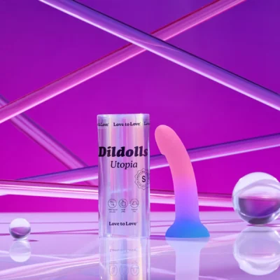 Дилдо з кольоровим градієнтом Love To Love DILDOLLS - UTOPIA ультрам'який