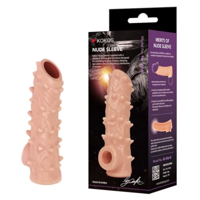 Alternative view of Насадка на член Kokos Nude Sleeve NS 006 L