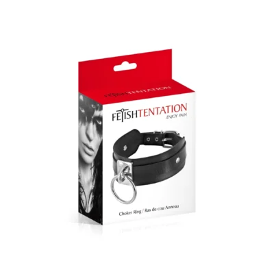 Alternative view of Нашийник c кільцем Fetish Tentation Choker Ring