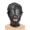 Капюшон для БДСМ Fetish Tentation BDSM hood in leatherette with removable mask