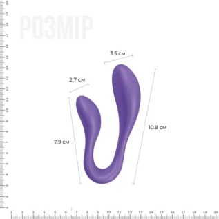 Alternative view of Вібратор для пар Adrien Lastic Couple Secrets II з пультом LRS