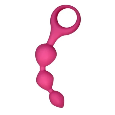 Анальні кульки Alive Triball Pink