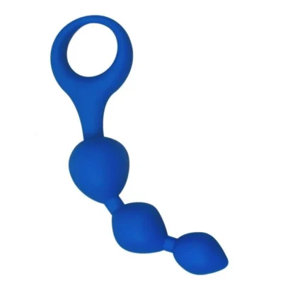 Анальні кульки Alive Triball Blue