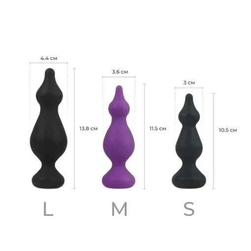 Анальна пробка Adrien Lastic Amuse Big  L - Зображення 4