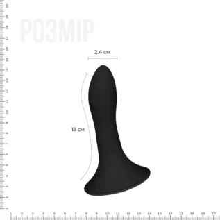 Дилдо з присоскою Adrien Lastic Hitsens 5 Black 9 Зображення Дилдо з присоскою Adrien Lastic Hitsens 5 Black