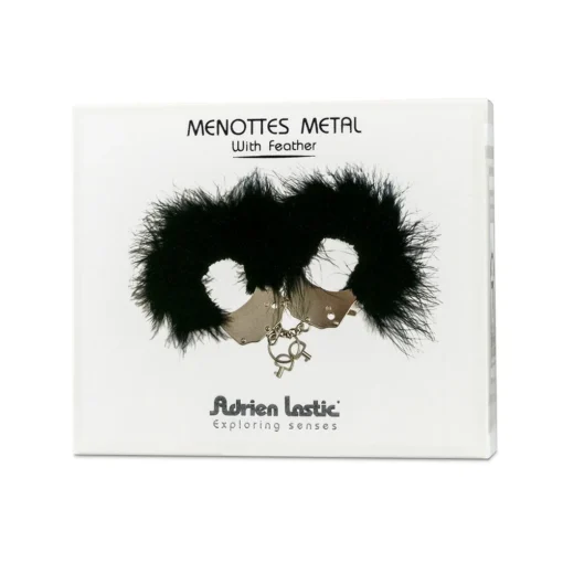Наручники металеві Adrien Lastic Handcuffs Pink - Зображення 4