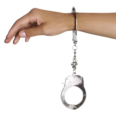 Зображення Наручники металеві Adrien Lastic Handcuffs Metallic