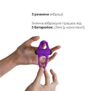 Зображення Ерекційне віброкільце Adrien Lastic Lingus MAX