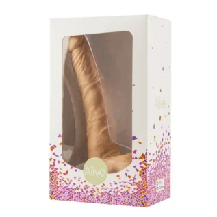 Alternative view of Фалоімітатор з присоскою Alive Long John