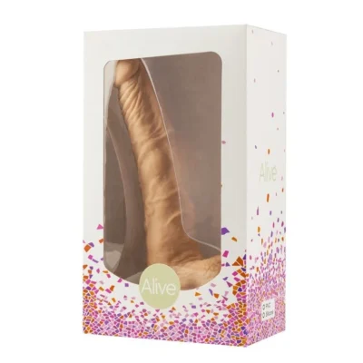 Зображення Фалоімітатор з присоскою Alive Long John