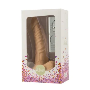 Alternative view of Фалоімітатор з вібрацією Alive Dr.No