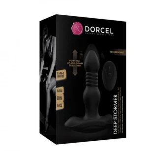 Зображення Анальна пробка з вібрацією та пульсацією Dorcel DEEP STORMER