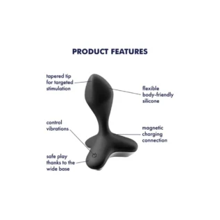 Зображення Анальна пробка з вібрацією Satisfyer Game Changer