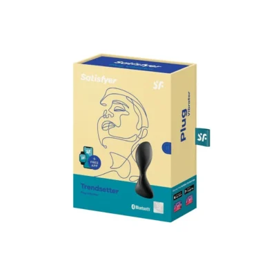 Зображення Анальна смарт-пробка з вібрацією Satisfyer Trendsetter