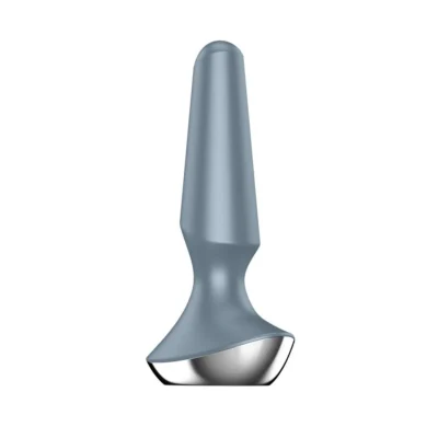 Анальна смарт-вібропробка Satisfyer Plug-ilicious 2 Ice Blue