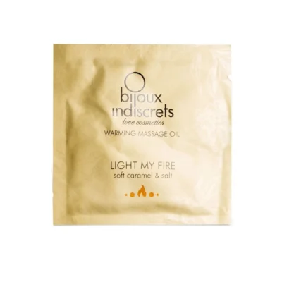 Пробник Bijoux Indiscrets Sachette Light My Fire – Caramel&Sea salt 2ml