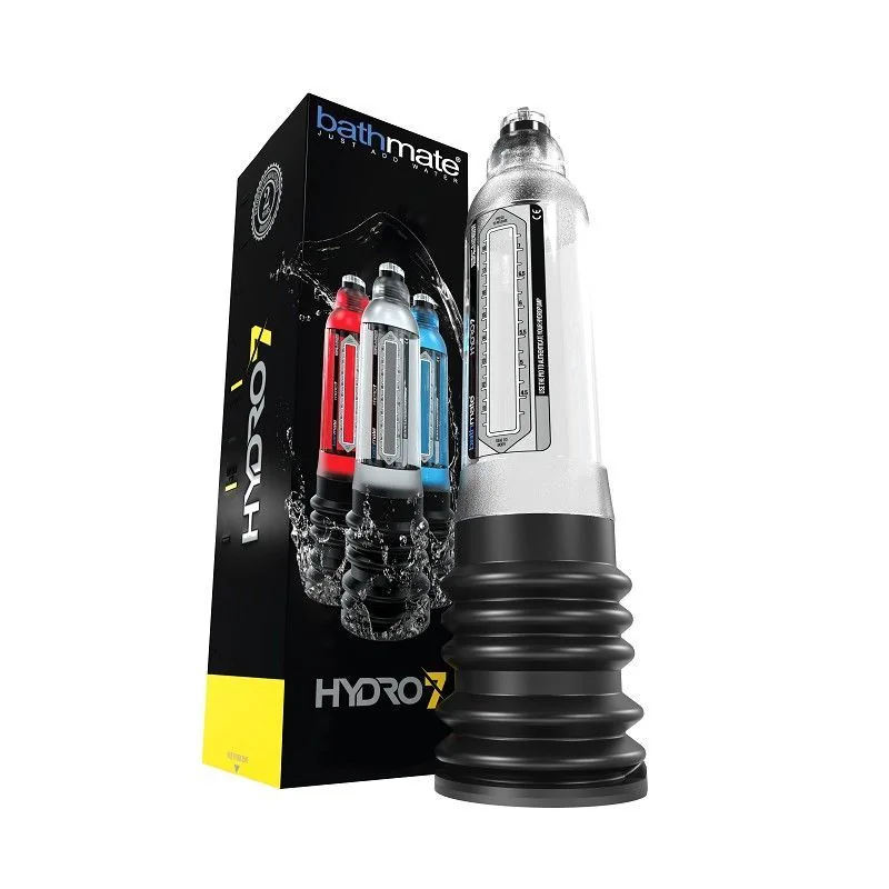 Гідропомпа Bathmate Hydro 7 Clear, для члена от 12,5 до 18см, діаметр до 5см 6 Гідропомпа Bathmate Hydro 7 Clear, для члена от 12,5 до 18см, діаметр до 5см - Зображення 4