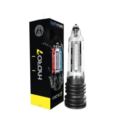 Гідропомпа Bathmate Hydro 7 Clear, для члена от 12,5 до 18см, діаметр до 5см 13 Зображення Гідропомпа Bathmate Hydro 7 Clear, для члена от 12,5 до 18см, діаметр до 5см