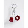Зображення Брелок Наручники Червоний