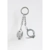 Зображення Брелок Наручники з пряжкою Білий