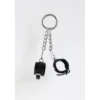 Брелок Наручники з пряжкою Чорний