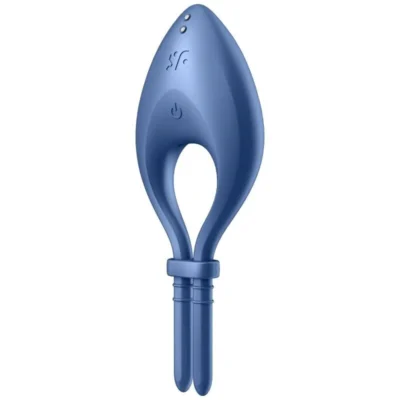 Ерекційне смарт-віброкільце ласо  Satisfyer Bullseye Blue