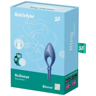 Ерекційне смарт-віброкільце ласо Satisfyer Bullseye Blue 7 Зображення Ерекційне смарт-віброкільце ласо Satisfyer Bullseye Blue
