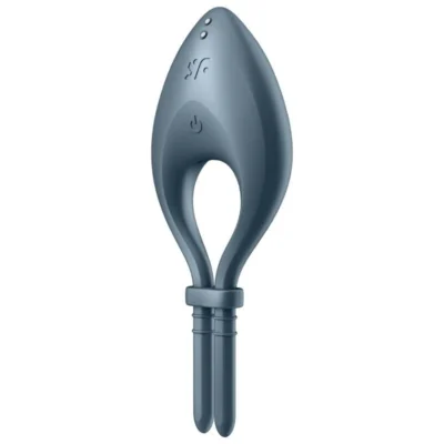 Ерекційне смарт віброкільце ласо  Satisfyer Bullseye Dark Blue