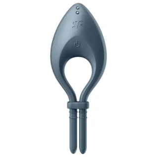 Ерекційне смарт віброкільце ласо Satisfyer Bullseye Dark Blue 6 Зображення Ерекційне смарт віброкільце ласо Satisfyer Bullseye Dark Blue