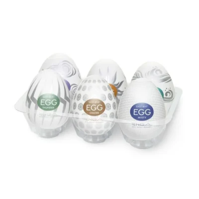 Набір мастурбаторів-яєць Tenga Egg Hard Boild Pack 6pcs
