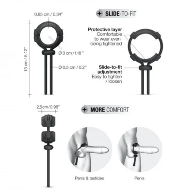 Зображення Регульоване ерекційне кільце Dorcel FIT RING