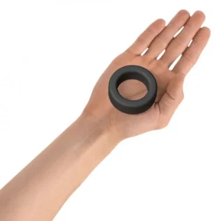 Ерекційне кільце широке Love To Love COOL RING -BLACK ONYX 12 Зображення Ерекційне кільце широке Love To Love COOL RING -BLACK ONYX