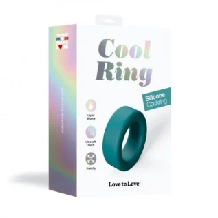 Ерекційне кільце широке Love To Love COOL RING - TEAL ME 14 Зображення Ерекційне кільце широке Love To Love COOL RING - TEAL ME