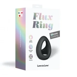Ерекційне кільце подвійне Love To Love FLUX RING -BLACK ONYX 16 Зображення Ерекційне кільце подвійне Love To Love FLUX RING -BLACK ONYX