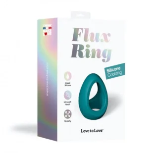 Ерекційне кільце подвійне Love To Love FLUX RING - TEAL ME 14 Зображення Ерекційне кільце подвійне Love To Love FLUX RING - TEAL ME
