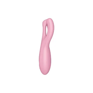 Кліторальний смарт-вібратор Satisfyer Threesome 4 Pink 8 Зображення Кліторальний смарт-вібратор Satisfyer Threesome 4 Pink