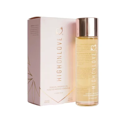 Масажна олія HighOnLove Massage Oil - Lychee Martini 120ml