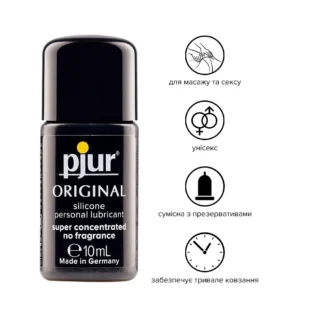 Зображення Універсальна змазка на силіконовій основі pjur Original 10ml