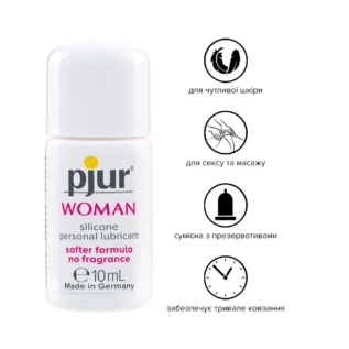 Змазка на силіконовій основі pjur Woman 10ml 6 Зображення Змазка на силіконовій основі pjur Woman 10ml