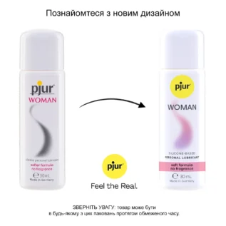 Змазка на силіконовій основі pjur Woman 30ml - Зображення 3