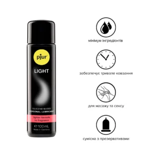 Alternative view of Силіконова змазка pjur Light 100ml