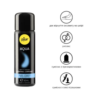 Alternative view of Лубрикант на водній основі pjur Aqua 30ml