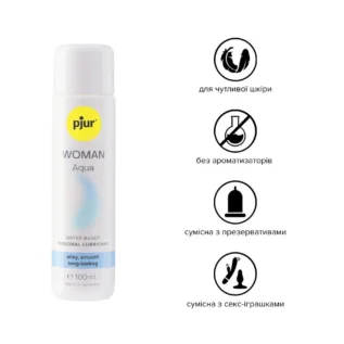 Alternative view of Лубрикант на водній основі pjur Woman Aqua 100ml