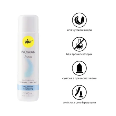 Alternative view of Лубрикант на водній основі pjur Woman Aqua 100ml