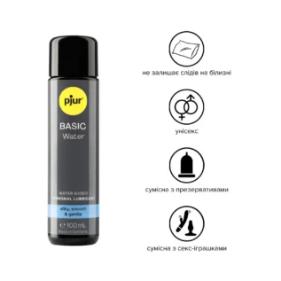 Alternative view of Змазка на водній основі pjur Basic waterbased 100ml