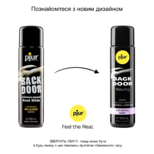 Анальна змазка pjur backdoor anal Relaxing jojoba silicone 100ml 8 Зображення Анальна змазка pjur backdoor anal Relaxing jojoba silicone 100ml