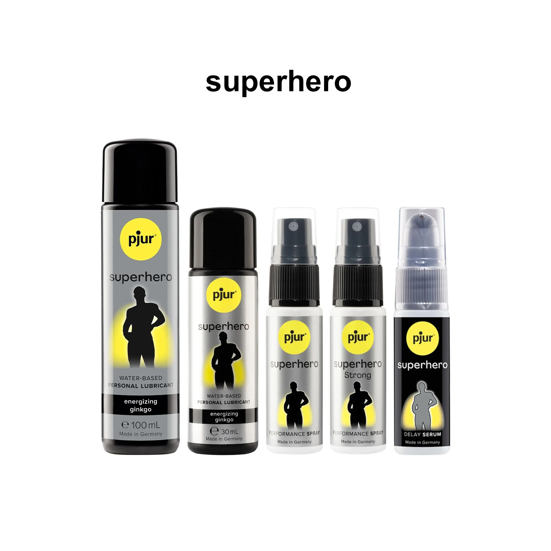 Стимулювальна змазка на водній основі pjur Superhero glide 30ml 6 Стимулювальна змазка на водній основі pjur Superhero glide 30ml - Зображення 4