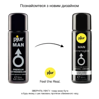 Зображення Густа силіконова змазка pjur MAN Premium Extremeglide 30ml