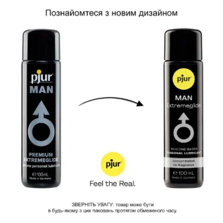 Густа силіконова змазка pjur MAN Premium Extremeglide 100ml 8 Зображення Густа силіконова змазка pjur MAN Premium Extremeglide 100ml