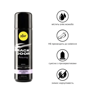 Alternative view of Анальна змазка pjur backdoor anal Relaxing jojoba silicone 250ml